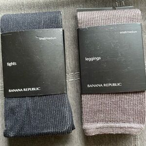 Banana Republic tights and Leggings - Black and brown
